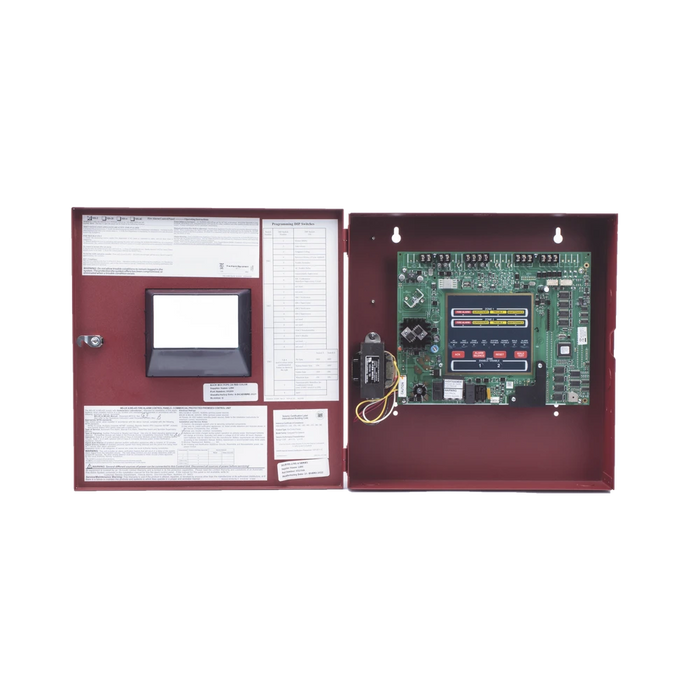 PANEL DE ALARMA CONTRA INCENDIOS - CONVENCIONAL DE 4 ZONAS-Paneles de Incendio-FIRE-LITE-MS-4-Bsai Seguridad & Controles