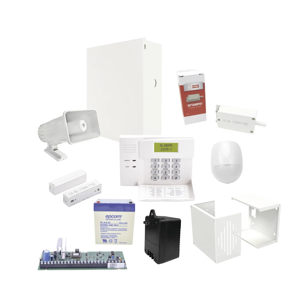 PANEL DE ALARMA PARA APLICACIONES RESIDENCIALES, NEGOCIOS U OFICINAS.-Alarmas-HONEYWELL HOME RESIDEO-Bsai Seguridad & Controles