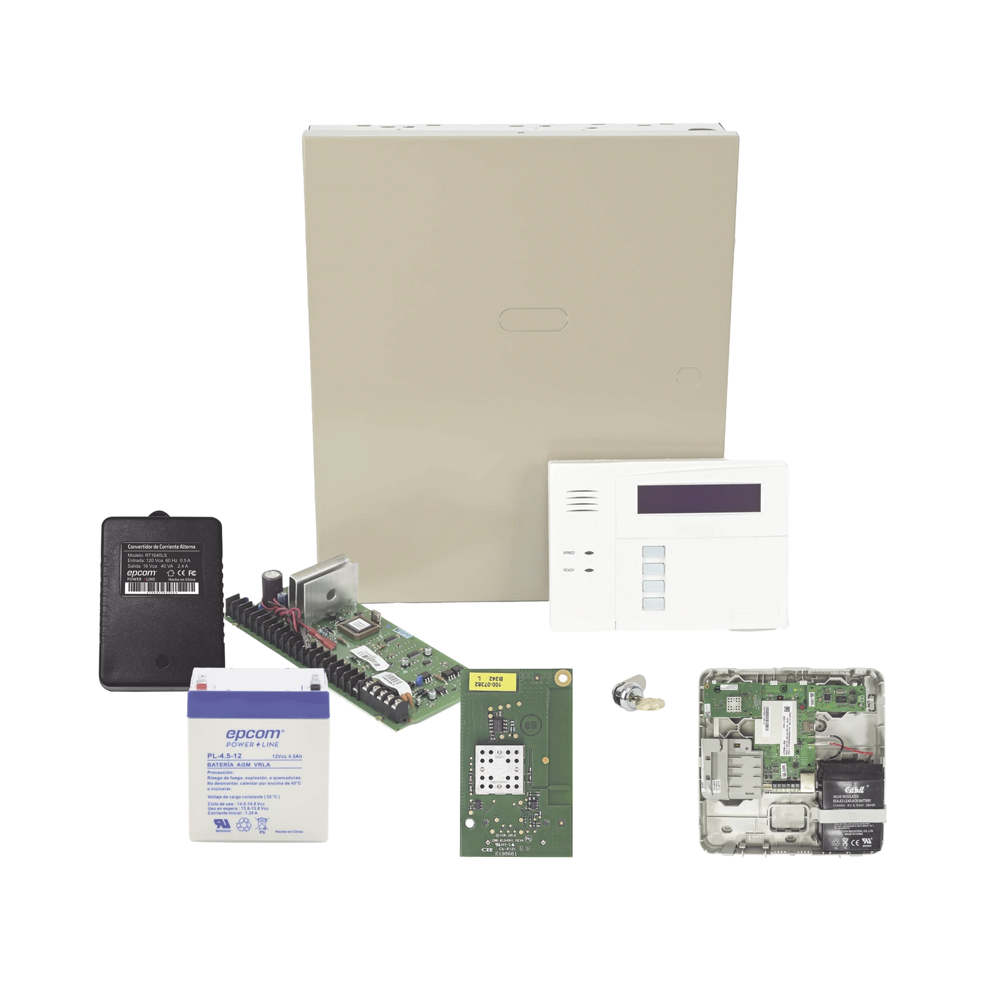 PANEL DE ALARMA VISTA48LA CON COMUNICADOR DUAL LTEMPA, TARJETA WIFI, BATERÍA Y TRANSFORMADOR-Paneles de Alarma-HONEYWELL HOME RESIDEO-Bsai Seguridad & Controles