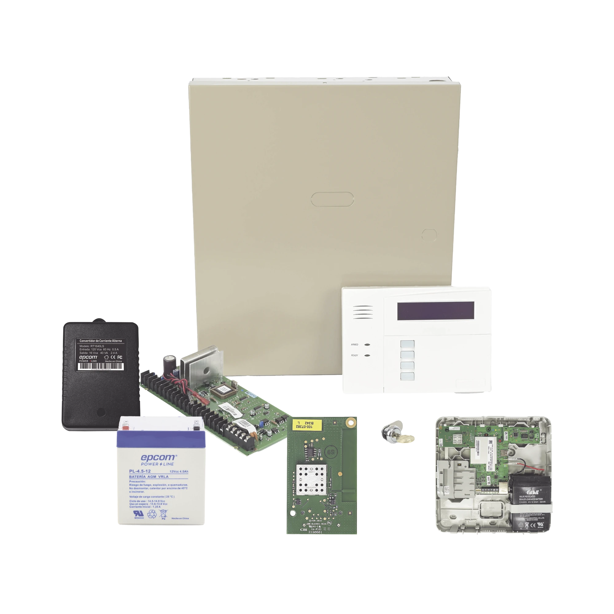 PANEL DE ALARMA VISTA48LA CON COMUNICADOR DUAL LTEMPA, TARJETA WIFI, BATERÍA Y TRANSFORMADOR-Paneles de Alarma-HONEYWELL HOME RESIDEO-Bsai Seguridad & Controles