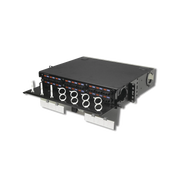 PANEL DE CONEXIÓN DE FIBRA ÓPTICA (RIC3) PARA RACK DE 19IN, ACEPTA 6 PLACAS QUICK PACK, HASTA 144 FIBRAS, 2 UR-Distribuidores de Fibra Optica-SIEMON-Bsai Seguridad & Controles