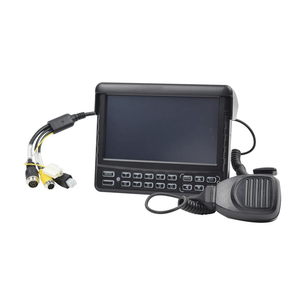 PANEL DE CONTROL DÁCTILAR MULTIFUNCIONAL CON MONITOR DE 7" PARA MDVR MÓVIL XMR EPCOM-Accesorios Videovigilancia-STREAMAX-Bsai Seguridad & Controles