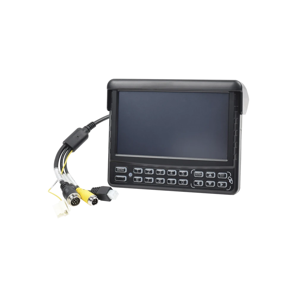 PANEL DE CONTROL DÁCTILAR MULTIFUNCIONAL CON MONITOR DE 7" PARA MDVR MÓVIL XMR EPCOM-Accesorios Videovigilancia-STREAMAX-Bsai Seguridad & Controles