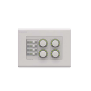 PANEL DE CONTROL DIGITAL | 4 PERILLAS | 4 SWITCHES CONFIGURABLES | COMPATIBLE CON PROCESADORES SERIE MA, PA, Y MTX-Audio residencial/Comercial-YAMAHA-DCP4V4S-Bsai Seguridad & Controles