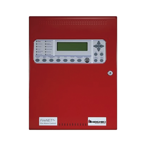 PANEL DE DETECCIÓN DE INCENDIO, DIRECCIONABLE, 1 LAZO SLC, 127 PUNTOS/BASES SONORAS POR LAZO, EN ESPAÑOL, NO DIALER, NO TARJETA RED, NO EXPANDIBLE, COLOR ROJO, ESTANDAR, 120V, SERIE FIRENET PLUS® (0100-16262)-Paneles de Incendio-HOCHIKI-FNP-1127SP00RS-120-Bsai Seguridad & Controles