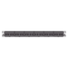 PANEL DE PARCHEO CON 24 ACOPLADORES MINI-COM, PLANO, CATEGORÍA 6, DE 1 UR, COLOR NEGRO-Patch Panels-PANDUIT-Bsai Seguridad & Controles