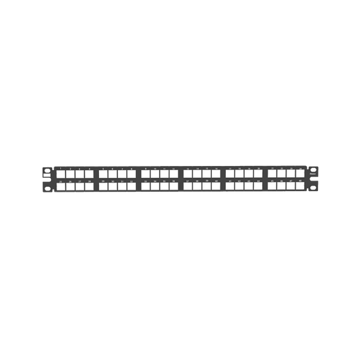 PANEL DE PARCHEO MODULAR DE ALTA DENSIDAD, KEYSTONE (SIN CONECTORES), IDENTIFICACIÓN CON ETIQUETA ADHESIVA, DE 48 PUERTOS EN 1 UR-Patch Panels-PANDUIT-NKPP48HDY-Bsai Seguridad & Controles