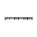 PANEL DE PARCHEO MODULAR DE ALTA DENSIDAD, KEYSTONE (SIN CONECTORES), IDENTIFICACIÓN CON ETIQUETA ADHESIVA, DE 48 PUERTOS EN 1 UR-Patch Panels-PANDUIT-NKPP48HDY-Bsai Seguridad & Controles