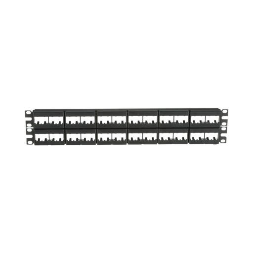 PANEL DE PARCHEO MODULAR MINI-COM (SIN CONECTORES), PLANO, SIN BLINDAJE, DE 48 PUERTOS, 2 UR-Cableado-PANDUIT-CPP48WBLY-Bsai Seguridad & Controles