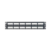 PANEL DE PARCHEO MODULAR MINI-COM (SIN CONECTORES), PLANO, TOTALMENTE BLINDADO, DE 48 PUERTOS, 2UR-Patch Panels-PANDUIT-Bsai Seguridad & Controles