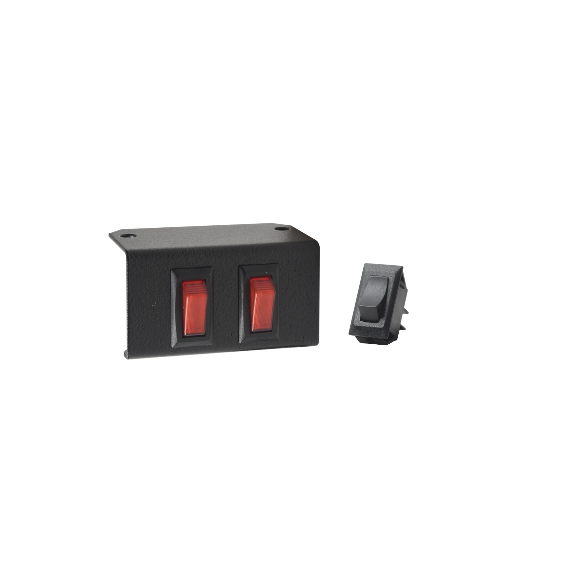 PANEL FRONTAL DE 2 INTERRUPTORES-Torretas-FEDERAL SIGNAL-Bsai Seguridad & Controles