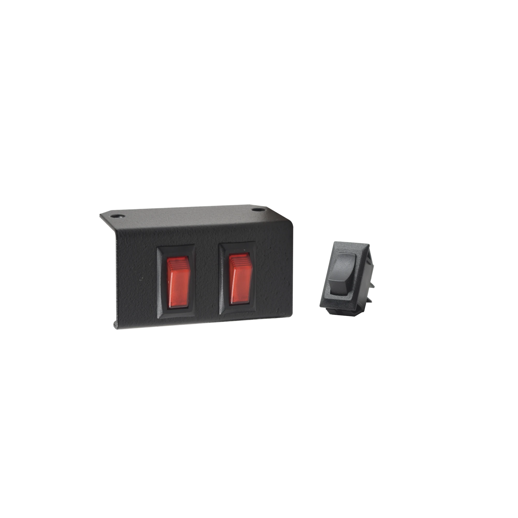 PANEL FRONTAL DE 2 INTERRUPTORES-Torretas-FEDERAL SIGNAL-Bsai Seguridad & Controles