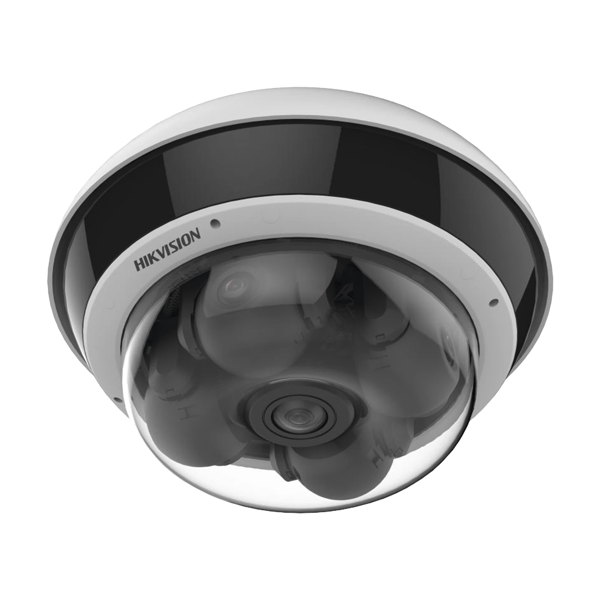 PANOVU SERIES / VISTA PANORÁMICA 360º / 4 LENTES MOT. 2.8 A 8 MM (5 MEGAPIXEL POR LENTE) + 1 VISTA FISHEYE (2 MEGAPIXEL) / 22 MEGAPIXEL EN TOTAL / DARKFIGHTER / ACUSENSE / EXTERIOR IP67 / IK10 / NEMA 4X / POE+ / 30 MTS IR / MICRO SD-Cámaras IP y NVRs-HIKVISION-DS-2CD6D55G2-IZHS-Bsai Seguridad & Controles