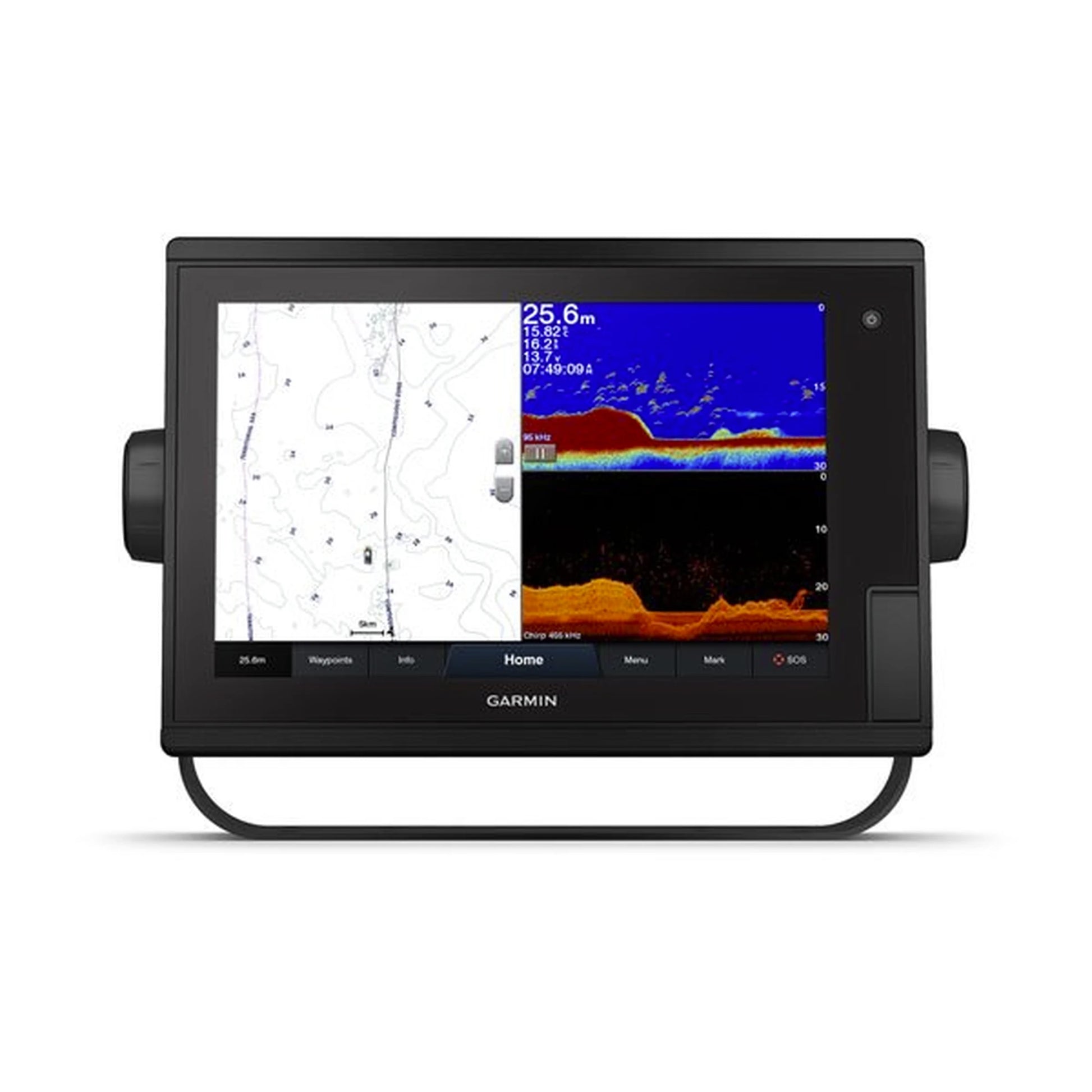 PANTALLA DE NAVEGACIÓN DE 12 GPSMAP® 1222XSV PLUS CON SONDA SIDEVÜ, CLEARVÜ Y CHIRP TRADICIONAL. NO INCLUYE TRANSDUCTOR.-Soluciones Marinas-GARMIN-Bsai Seguridad & Controles