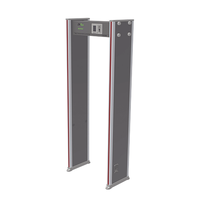 ARCO DETECTOR DE METALES DE 18 ZONAS / PANTALLA LCD 3.7"-Detectores de Metales-ZKTECO-Bsai Seguridad & Controles