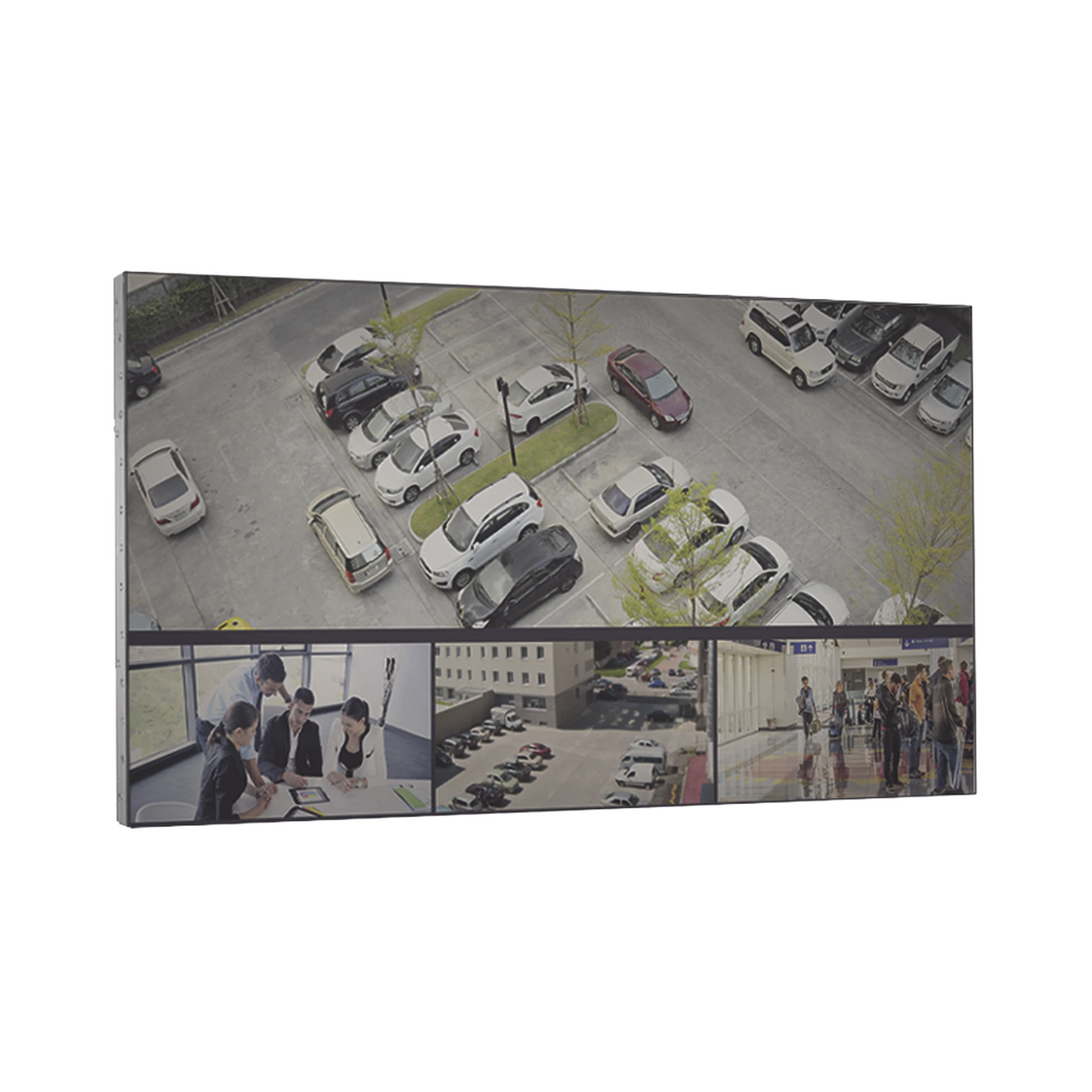 PANTALLA LCD 46" PARA TV WALL / ENTRADA HDMI - VGA - DVI - DP / MONITOR ROBUSTO / BISEL DELGADO (3.5 MM) / SOPORTAN DAISY CHAIN (CONEXIÓN EN CADENA SIN SOFTWARE)-Monitores Pantallas y Mobiliario-HIKVISION-Bsai Seguridad & Controles