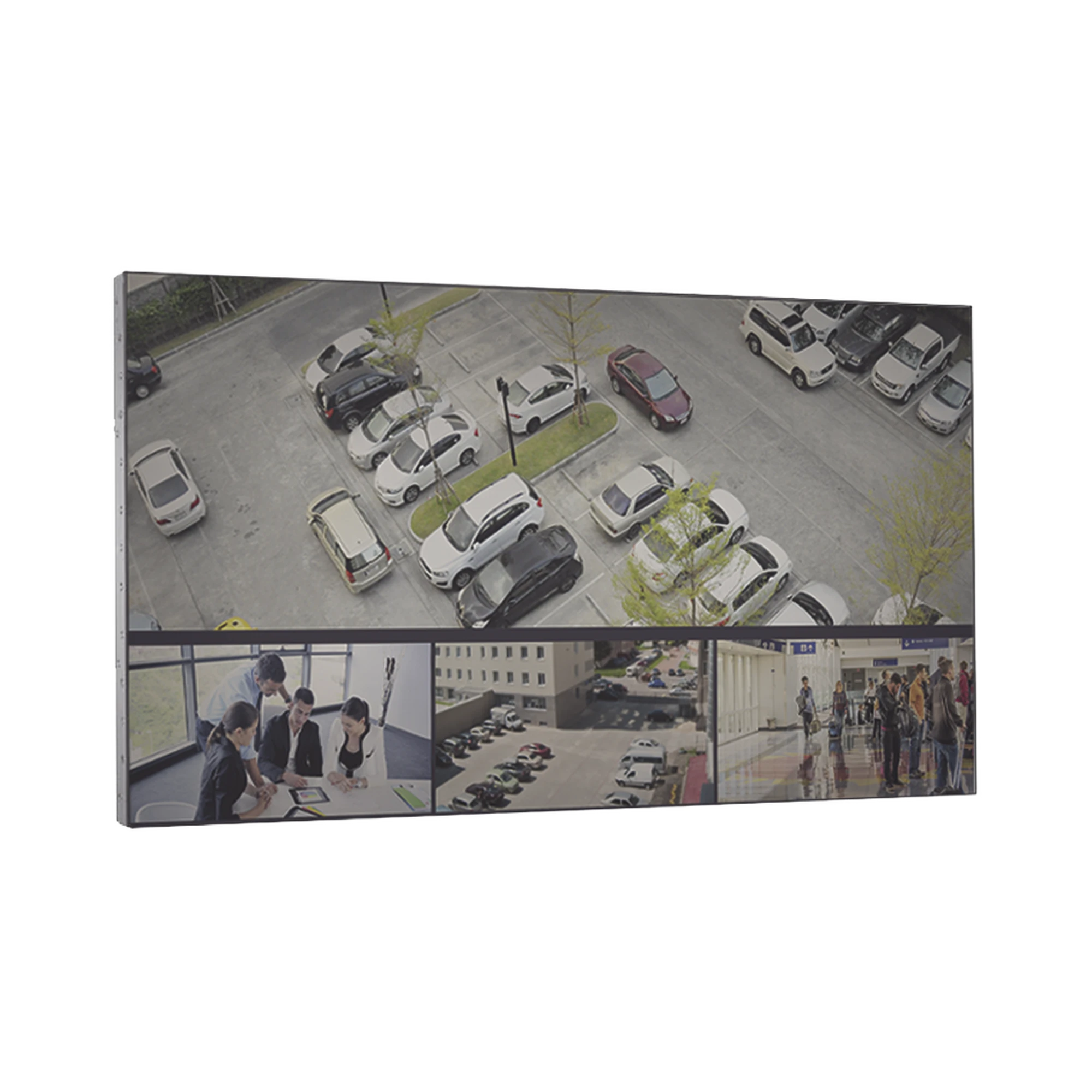 PANTALLA LCD 46" PARA TV WALL / ENTRADA HDMI - VGA - DVI - DP / MONITOR ROBUSTO / BISEL DELGADO (3.5 MM) / SOPORTAN DAISY CHAIN (CONEXIÓN EN CADENA SIN SOFTWARE)-Monitores Pantallas y Mobiliario-HIKVISION-Bsai Seguridad & Controles