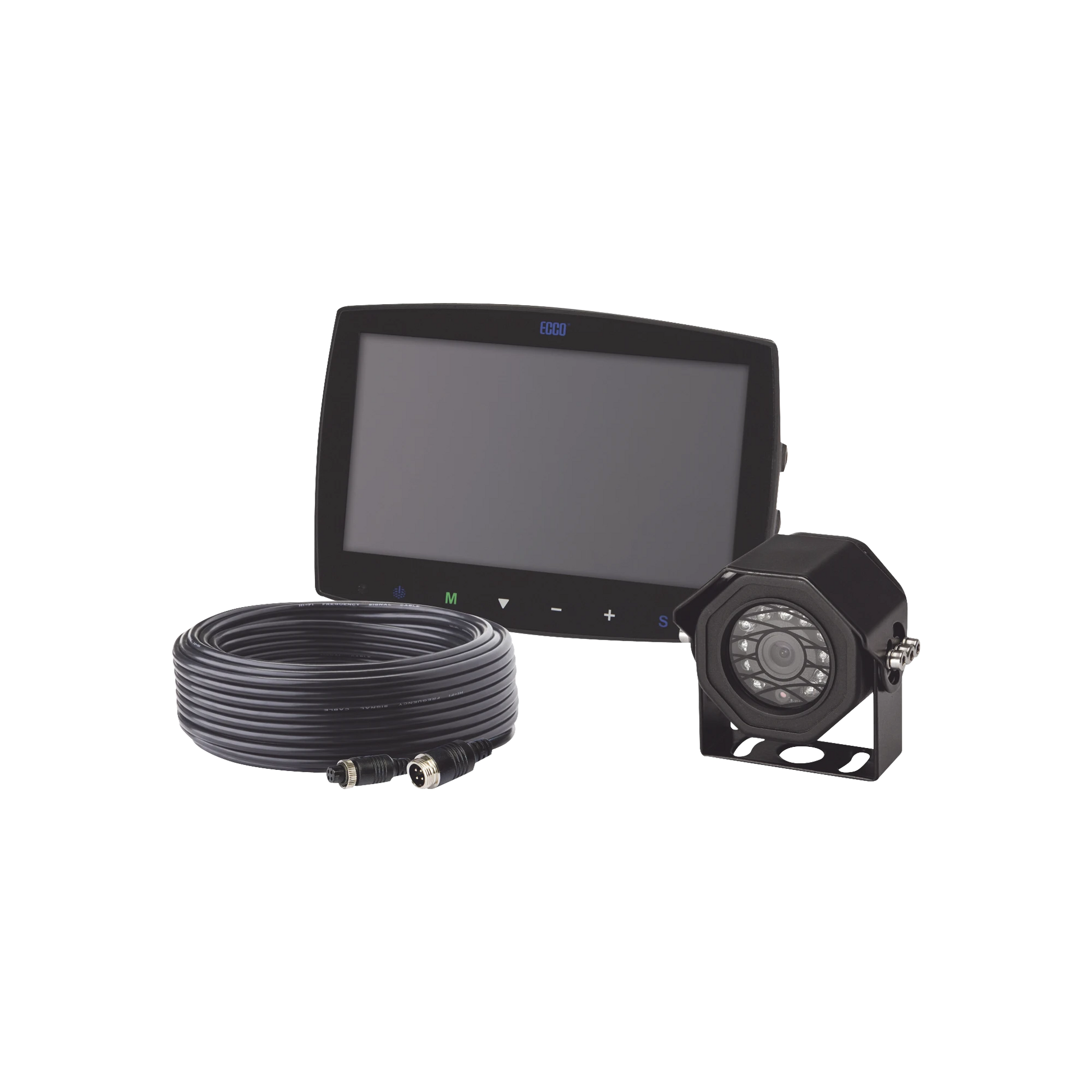 PANTALLA LCD A COLOR DE ALTA RESOLUCIÓN CON PANTALLA TÁCTIL DE 7.0 INCLUIDA-Videograbadoras Móviles y Portátiles-ECCO-Bsai Seguridad & Controles