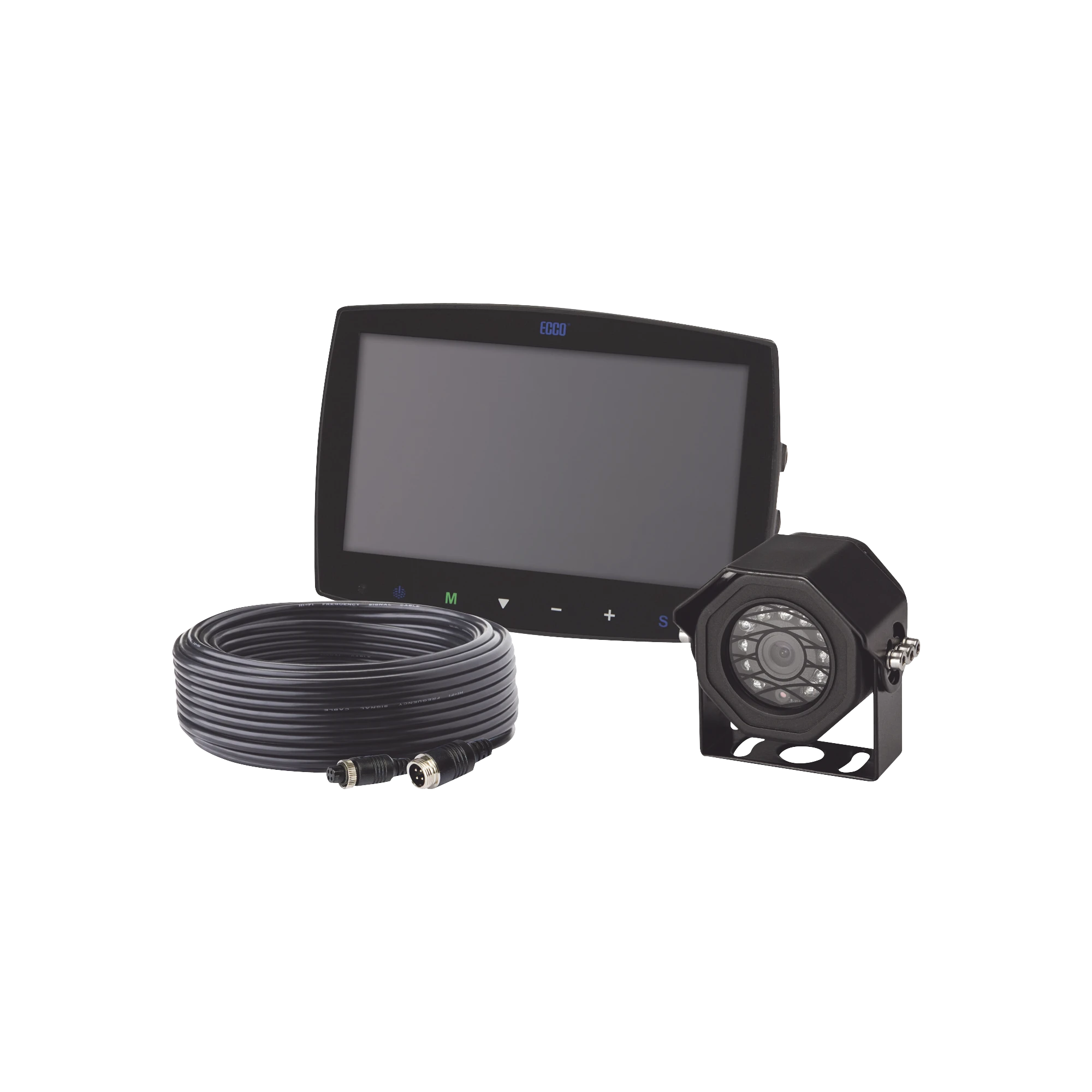 PANTALLA LCD A COLOR DE ALTA RESOLUCIÓN CON PANTALLA TÁCTIL DE 7.0 INCLUIDA-Videograbadoras Móviles y Portátiles-ECCO-Bsai Seguridad & Controles