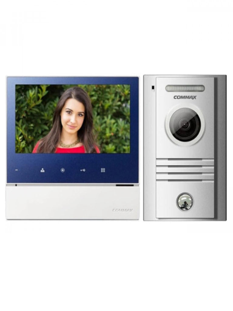 COMMAX - CDV70H2PAK1-MONITOR COLOR 7 PULGADAS / Y FRENTE DE CALLE DE ALUMINIO / SOPORTA 2 FRENTES Y 2 MONITORES / PANTALLA LED-Videoporteros e Interfonos-COMMAX-Bsai Seguridad & Controles