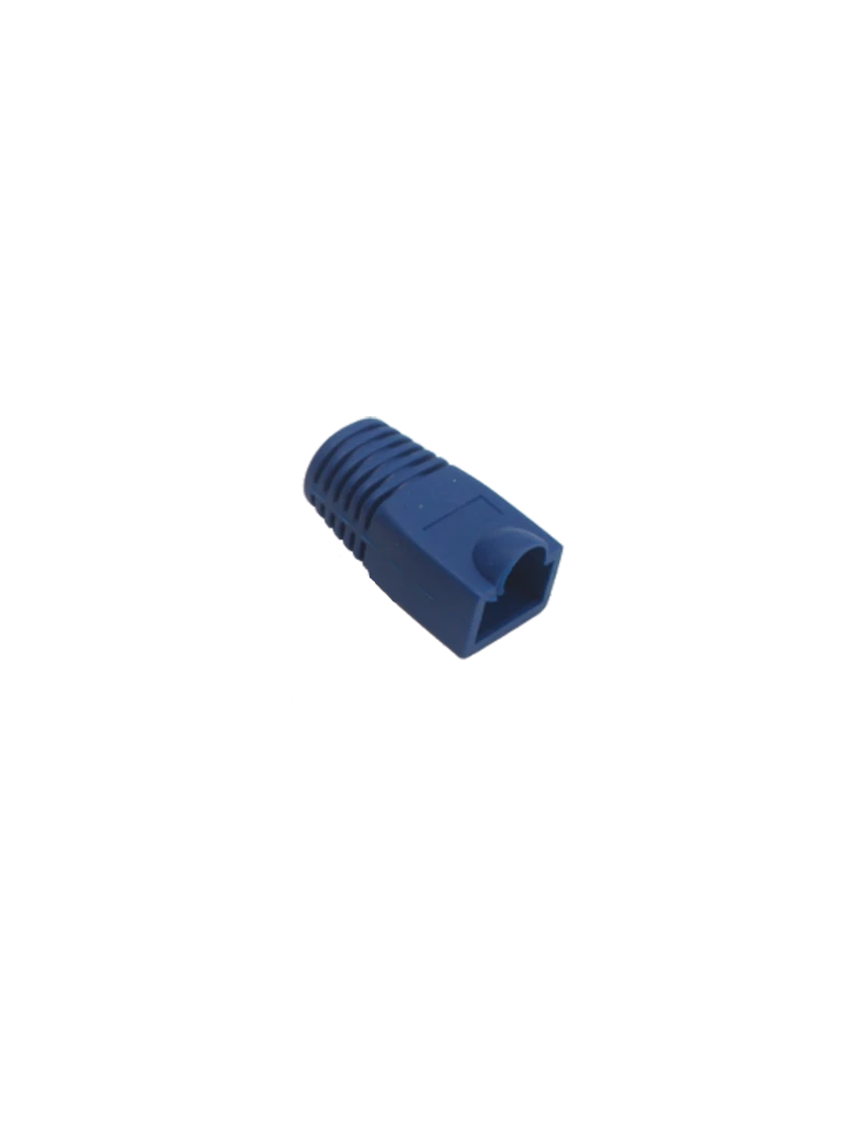 SAXXON S902B1 - BOTA PARA CONECTOR PLUG RJ45 CAT 6 / COLOR AZUL / PAQUETE 100 PIEZAS-Jacks y Plugs-SAXXON-Bsai Seguridad & Controles