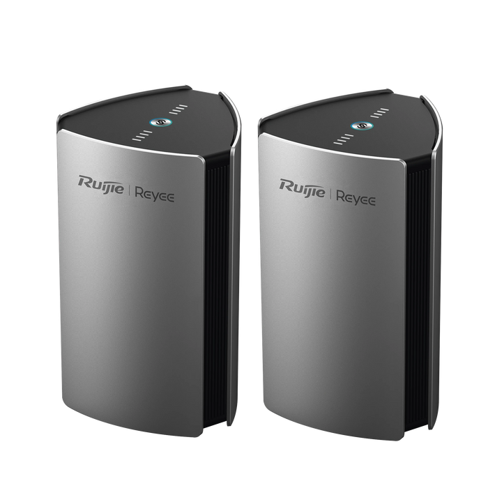 PAQUETE 2 PIEZAS HOME ROUTER INALÁMBRICO MESH WI-FI 6 4X4 DOBLE BANDA 1 PUERTO WAN GIGABIT Y 4 PUERTOS LAN GIGABIT-Redes WiFi-RUIJIE-RG-M32(2PACK)-Bsai Seguridad & Controles