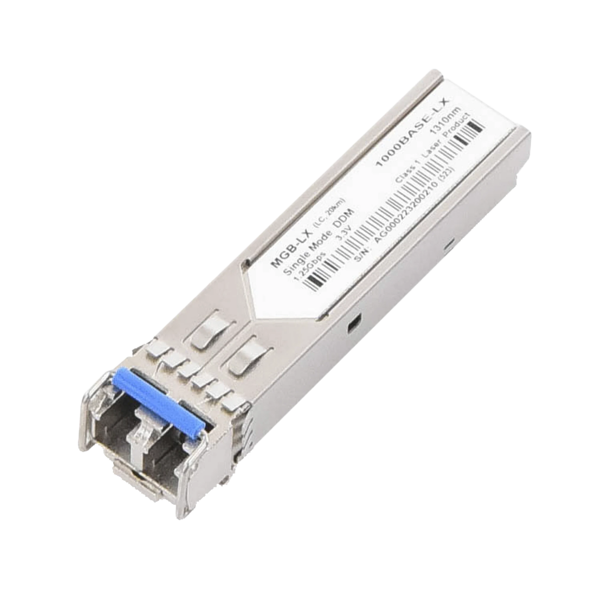 PAQUETE DE 10 PIEZAS DEL MODELO (MGB-LX V2) DEL TRANSCEPTOR MINI-GBIC SFP 1G LC DUPLEX PARA FIBRA MONOMODO DE 20 KM-Networking-PLANET-Bsai Seguridad & Controles