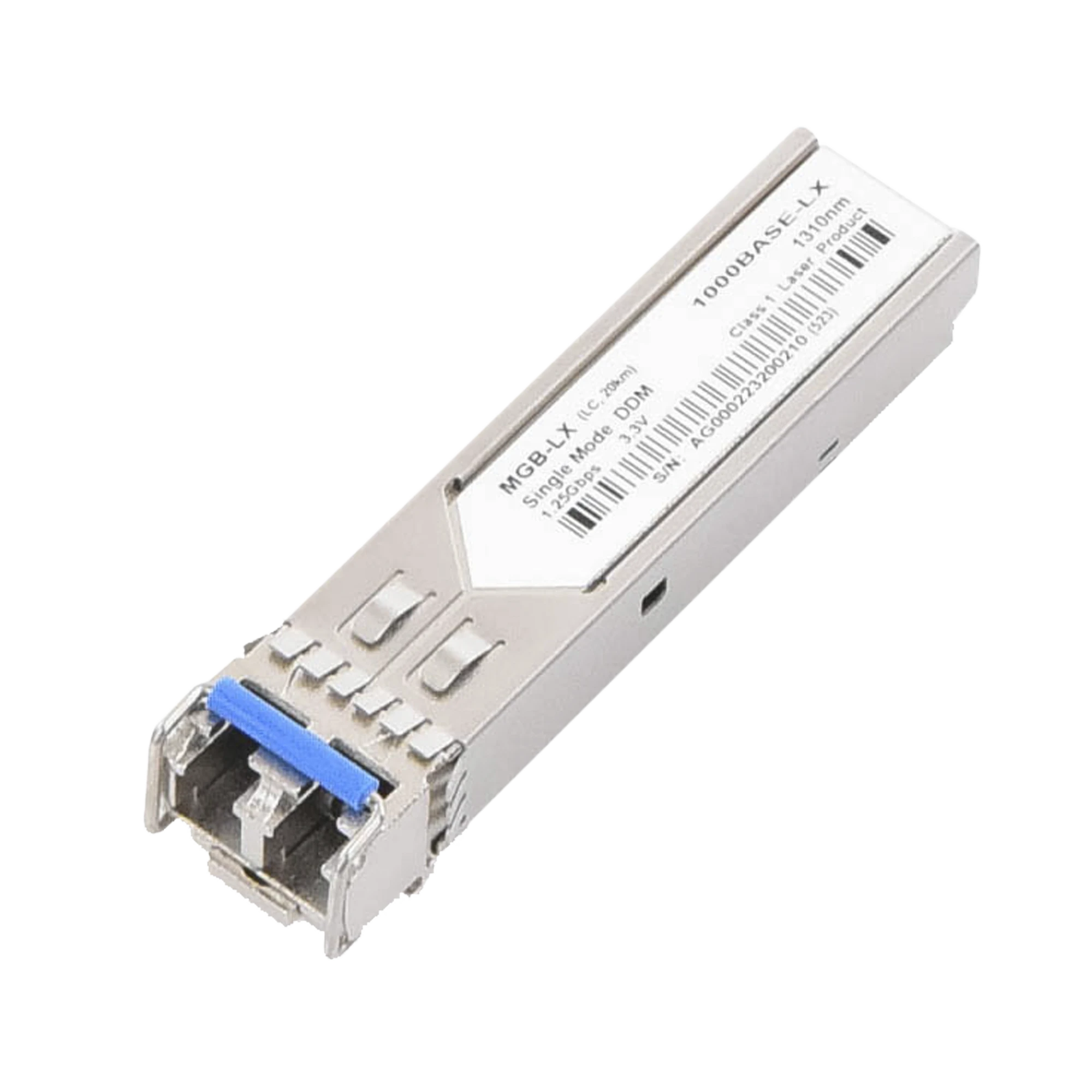 PAQUETE DE 10 PIEZAS DEL MODELO (MGB-LX V2) DEL TRANSCEPTOR MINI-GBIC SFP 1G LC DUPLEX PARA FIBRA MONOMODO DE 20 KM-Networking-PLANET-Bsai Seguridad & Controles