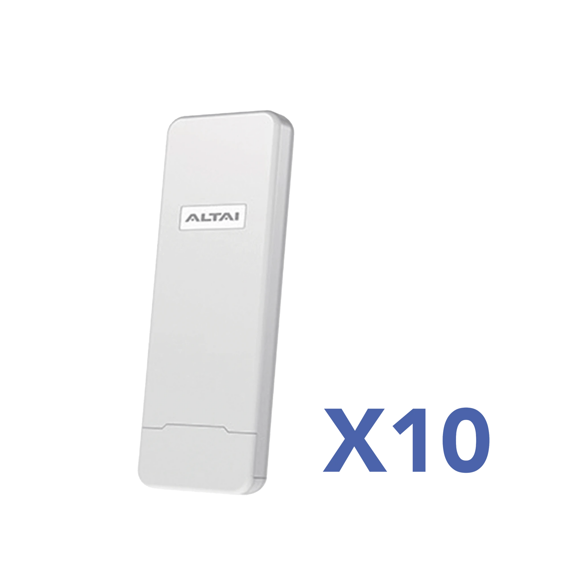 PAQUETE DE 10 PUNTOS DE ACCESO C1N SUPER WI-FI, PTP Y PTMP EN 2.4 GHZ , CON ANTENA INTEGRADA SECTORIAL DE 70°, HASTA 300 M DE COBERTURA, ANTENA DE 10 DBI, SOPORTA FICHAS-VOUCHERS. ADMINISTRACIÓN EN NUBE GRATIS CON INSIGHTS-Enlaces PtP y PtMP-ALTAI TECHNOLOGIES-KIT-10-C1N-Bsai Seguridad & Controles