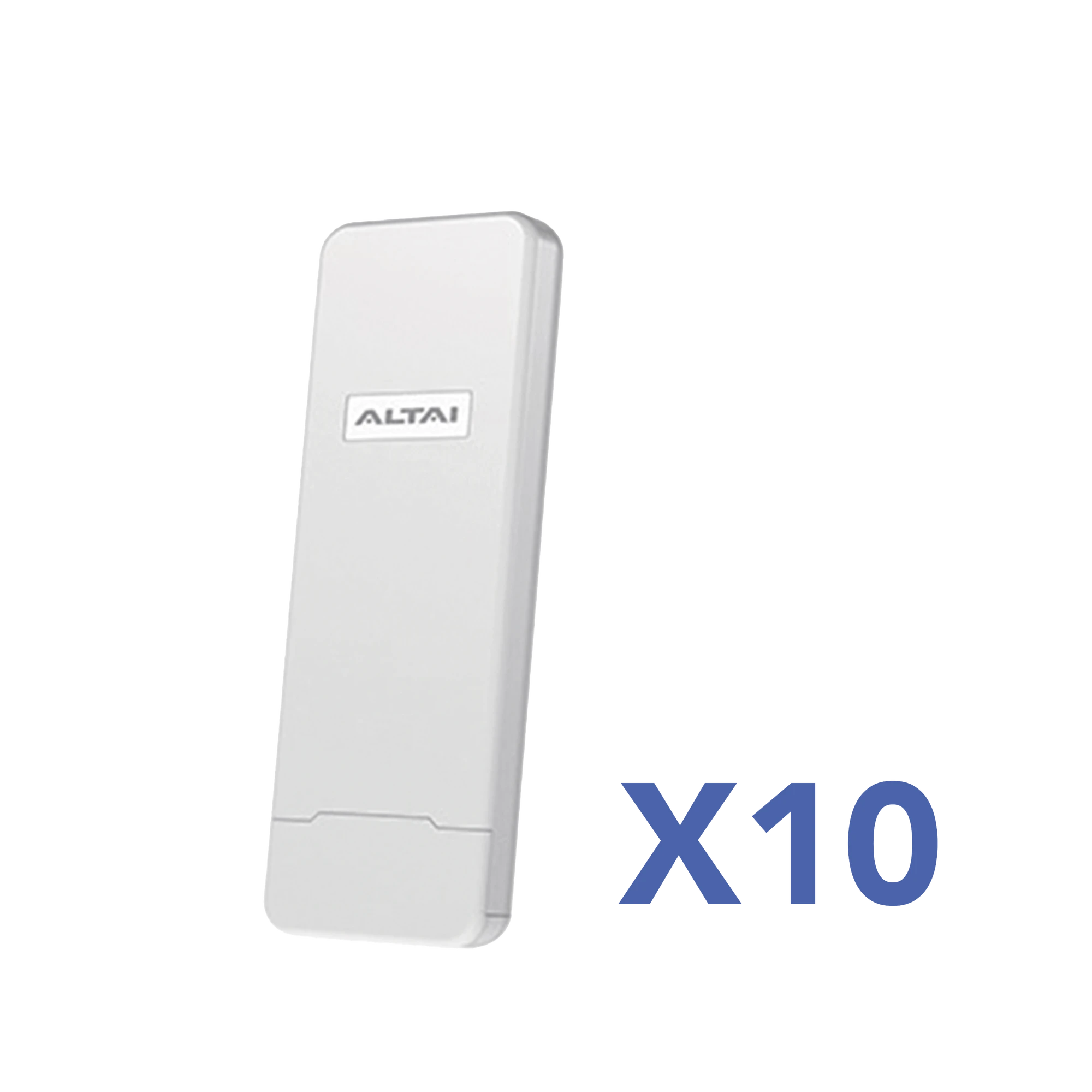 PAQUETE DE 10 PUNTOS DE ACCESO C1N SUPER WI-FI, PTP Y PTMP EN 2.4 GHZ , CON ANTENA INTEGRADA SECTORIAL DE 70°, HASTA 300 M DE COBERTURA, ANTENA DE 10 DBI, SOPORTA FICHAS-VOUCHERS. ADMINISTRACIÓN EN NUBE GRATIS CON INSIGHTS-Enlaces PtP y PtMP-ALTAI TECHNOLOGIES-KIT-10-C1N-Bsai Seguridad & Controles