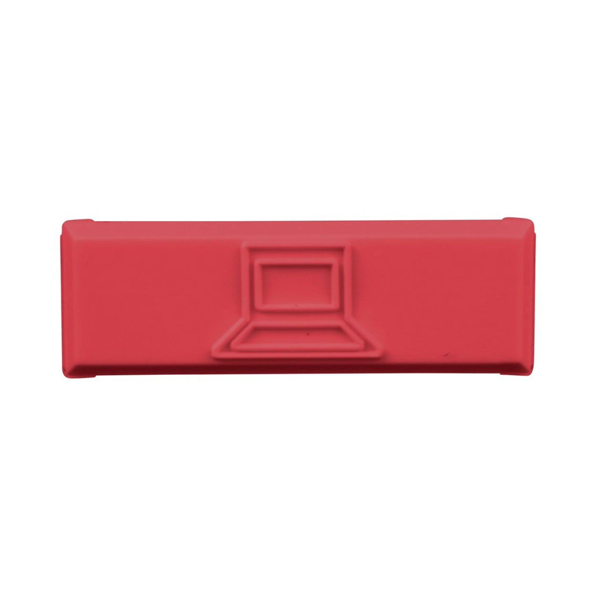 PAQUETE DE 100 ICONOS DE DATOS DE INSTALACIÓN A PRESIÓN, PARA JACKS MINI-COM DE PANDUIT, DE PLÁSTICO, COLOR ROJO-Jacks / Plugs-PANDUIT-Bsai Seguridad & Controles