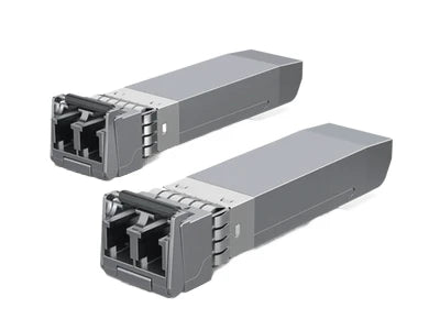 UBIQUITI UACC-OM-MM-10G-D-2- UFIBER MÓDULO SFP+ 10G/ TRANSCEPTOR MINIGIBIC MULTIMODO 10 GBPS/ DISTANCIA DE CONEXIÓN 300M/ CONECTORES LC/ PAQUETE DE 2 PIEZAS-Transceptores de Fibra-UBIQUITI-Bsai Seguridad & Controles