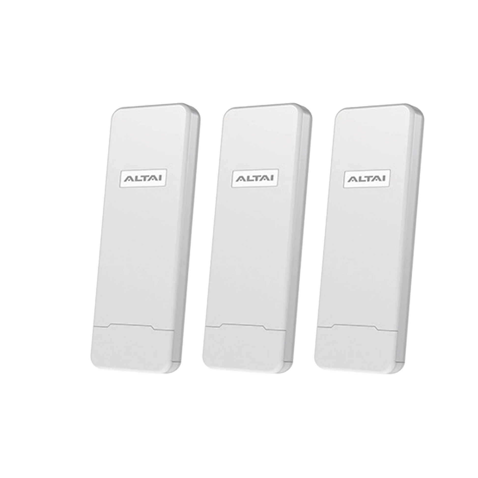 PAQUETE DE 3 PUNTOS DE ACCESO C1N SUPER WI-FI EN 2.4 GHZ , CON ANTENAS INTEGRADAS SECTORIAL DE 70°, ALTA SENSIBILIDAD, HASTA 300 M A UN SMARTPHONE, ANTENA DE 10 DBI, SOPORTA FICHAS-VOUCHERS-Redes WiFi-ALTAI TECHNOLOGIES-Bsai Seguridad & Controles
