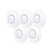 PAQUETE DE 5 ACCESS POINT UNIFI, DOBLE BANDA 802.11AC, MIMO 2X2, SOPORTA 100 CLIENTES, HASTA 867 MBPS, PARA INTERIOR, POE 802.3AF-Redes WiFi-UBIQUITI-Bsai Seguridad & Controles
