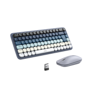 PAQUETE DE TECLADO Y MOUSE INALÁMBRICO UGREEN AZUL-Accesorios Generales-UGREEN-Bsai Seguridad & Controles