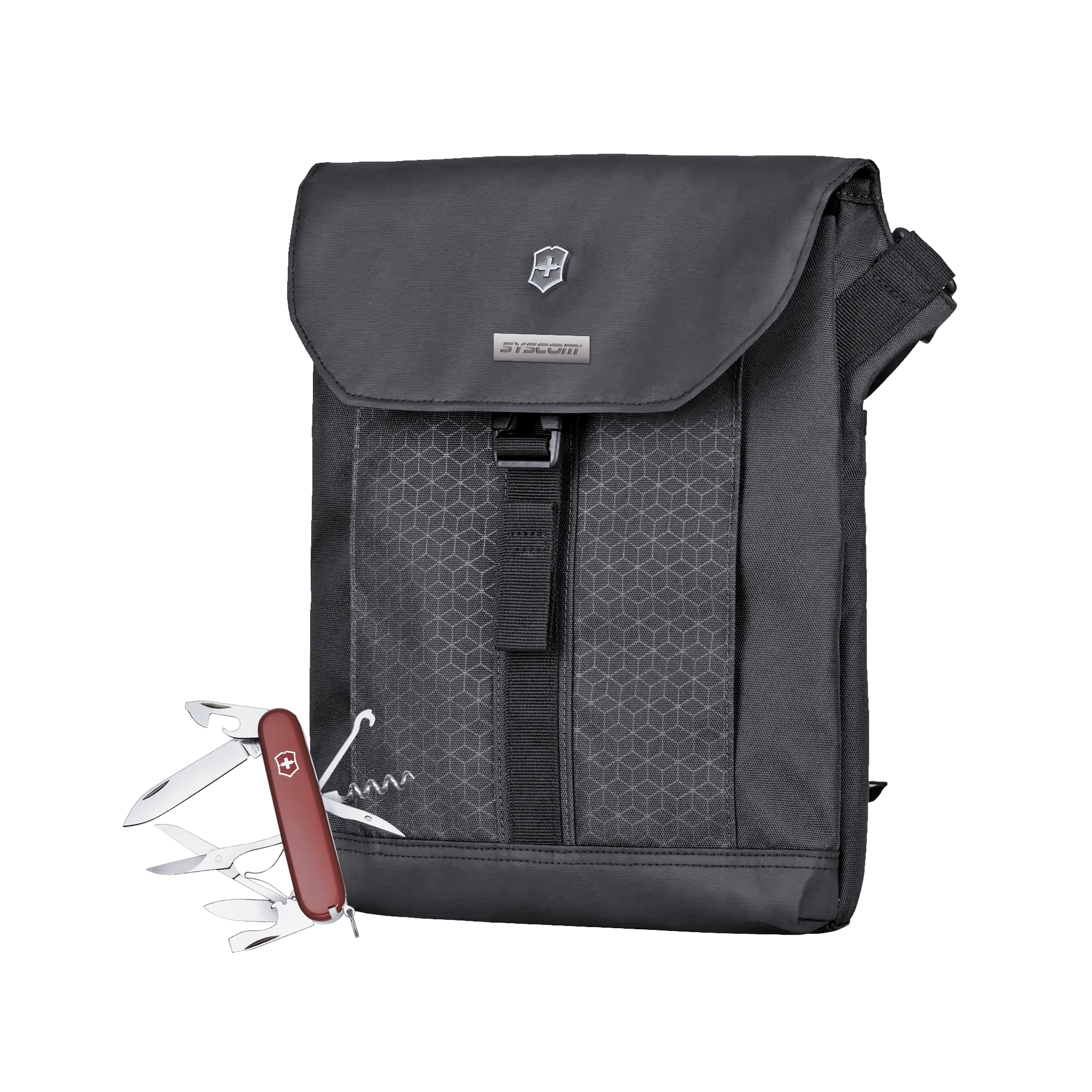 PAQUETE VICTORINOX DE MOCHILA ADVENTURE TRAVELER DELUXE Y NAVAJA CLIMBER DE 14 FUNCIONES.-Herramientas-VICTORINOX-Bsai Seguridad & Controles