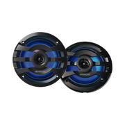 PAR DE ALTAVOCES FABRICADOS EN GRADO MARINOS EN REJILLA COLOR NEGRO DE 6.5" CON ILUMINACIÓN LED, POTENCIA MÁXIMA DE 260 W-Soluciones Marinas-JVC KENWOOD-Bsai Seguridad & Controles