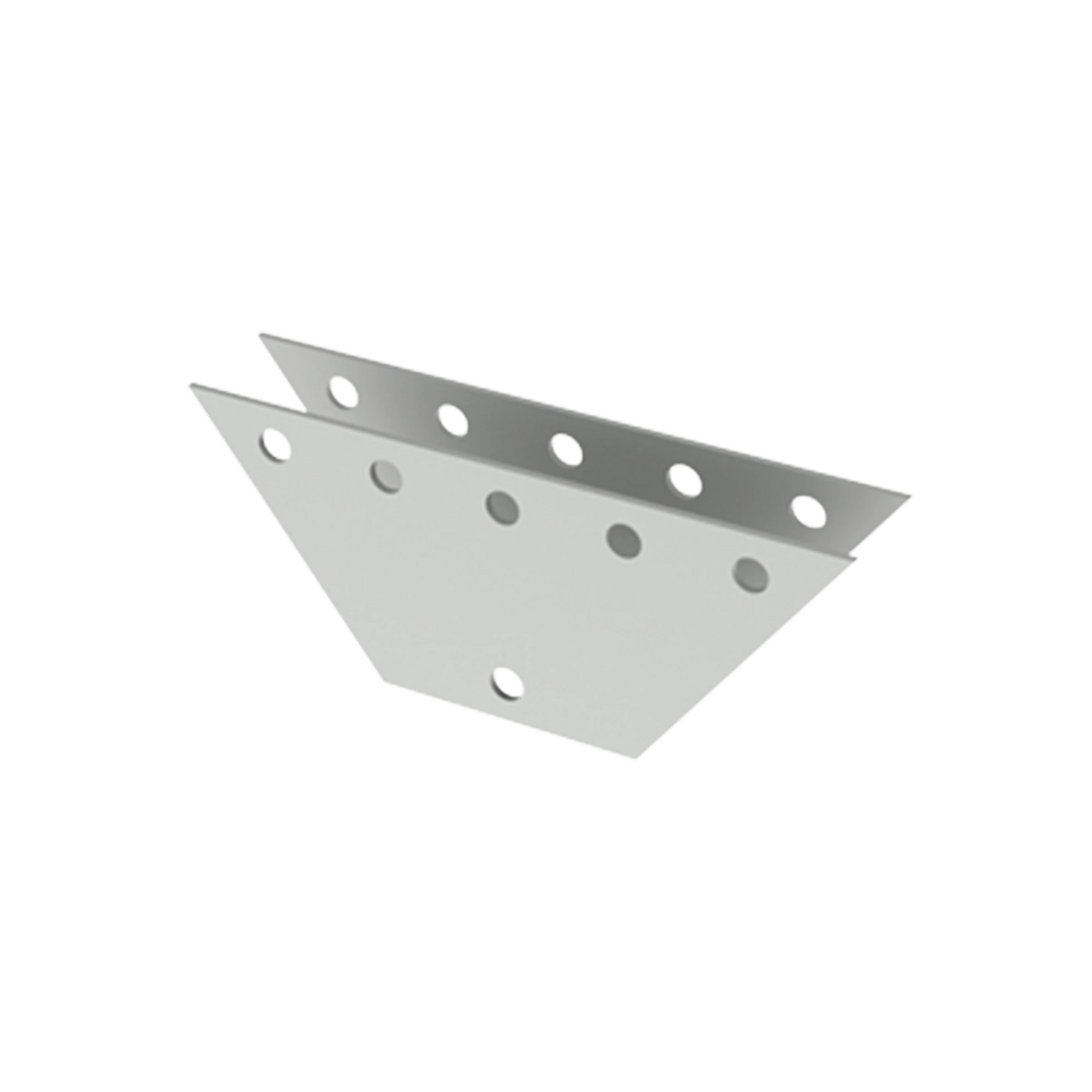 PAR DE PLACAS IGUALADORAS PARA 5 ORIFICIOS. GALVANIZADO POR INMERSIÓN EN CALIENTE. 20 X 20 X 50 CM.-Torres y Mástiles-SYSCOM TOWERS-Bsai Seguridad & Controles