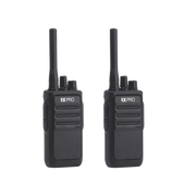 PAR DE RADIOS ANALÓGICOS, LISTOS PARA UTILIZARSE, OPERAN EN UHF 400-470 MHZ DE 2 WATTS DE POTENCIA. ¡PRECONFIGURADOS!-Radios Comerciales TXPRO-TXPRO-Bsai Seguridad & Controles