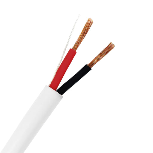 BOBINA DE 152 METROS / 18AWG 2 CONDUCTORES / CABLE PROFESIONAL DE ALTA FIDELIDAD 100% COBRE / INTERIOR / COLOR BLANCO / PARA APLICACIONES DE AUDIO, CONTROL DE ACCESO Y AUTOMATIZACIÓN-Cables y Conectores-EPCOM PROAUDIO-Bsai Seguridad & Controles