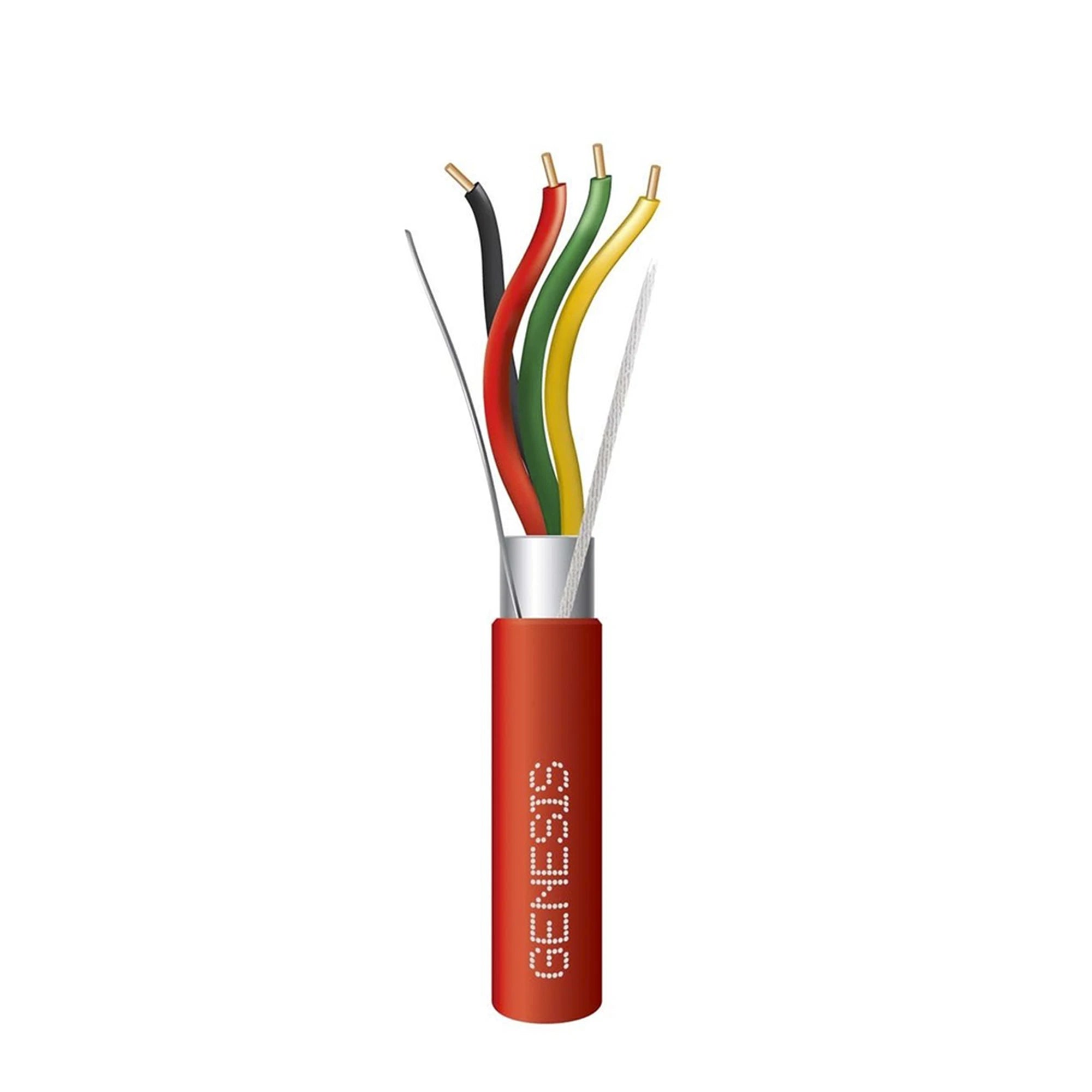 BOBINA DE 305 METROS DE ALAMBRE / 4X16 AWG / BLINDADO PLENUM / TIPO FPLP / COLOR ROJO / PARA APLICACIONES EN SISTEMAS DE DETECCIÓN DE INCENDIO Y SISTEMAS DE EVACUACIÓN-Cables-HONEYWELL HOME RESIDEO-Bsai Seguridad & Controles