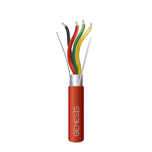 BOBINA DE 305 METROS DE ALAMBRE / 4X16 AWG / BLINDADO PLENUM / TIPO FPLP / COLOR ROJO / PARA APLICACIONES EN SISTEMAS DE DETECCIÓN DE INCENDIO Y SISTEMAS DE EVACUACIÓN-Cables-HONEYWELL HOME RESIDEO-46071004-Bsai Seguridad & Controles