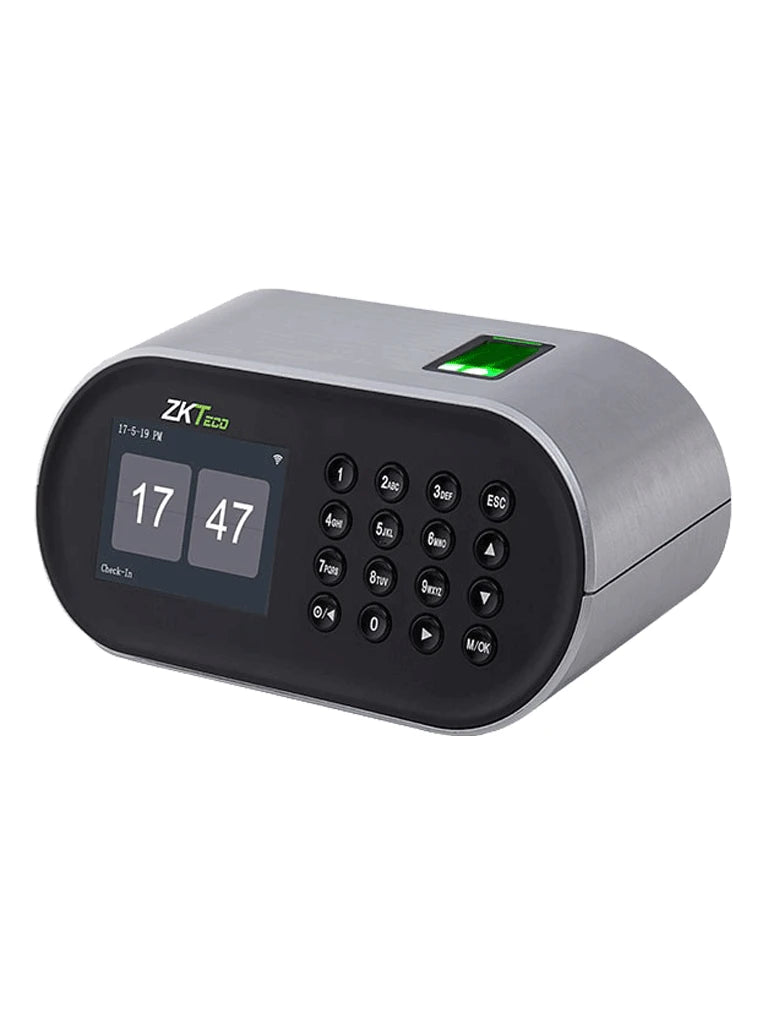 ZKTECO D1 - CONTROL DE ASISTENCIA BÁSICO / 1000 HUELLAS / FUNCIÓN SSR / DESCARGAS USB EN HOJA DE CÁLCULO / 2 HORAS DE RESPALDO / PARA ESCRITORIO-Huella-ZKTECO-Bsai Seguridad & Controles