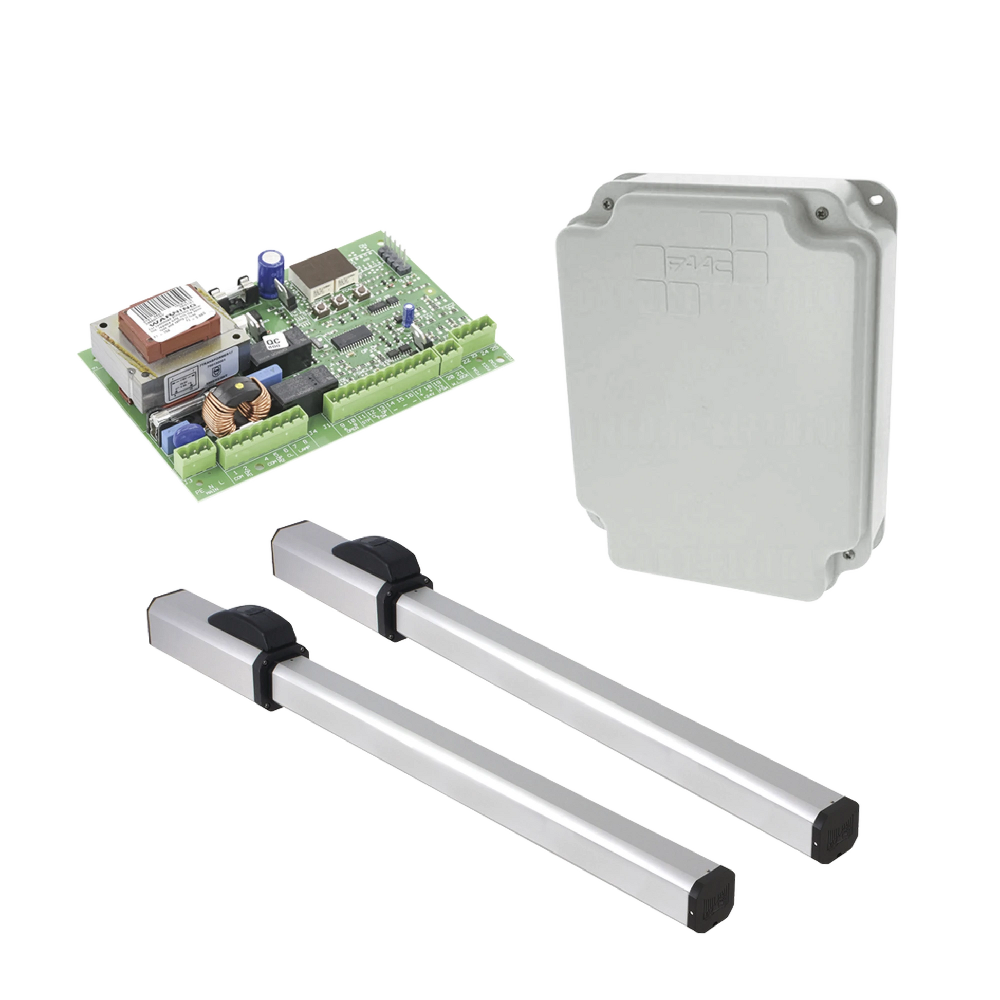 KIT DE OPERADORES HIDRÁULICOS PARA USO CONTINUO FAAC 422 CBAC / PARA PUERTAS DE HASTA 1.8 METROS-Acceso Vehicular-FAAC-Bsai Seguridad & Controles