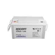 BATERÍA DE GEL PURO OPZV / 12 V @ 100 AH / CICLO PROFUNDO / PARA USO EN SISTEMAS DE ENERGÍA ININTERRUMPIDA.-Energía-EPCOM POWERLINE-Bsai Seguridad & Controles
