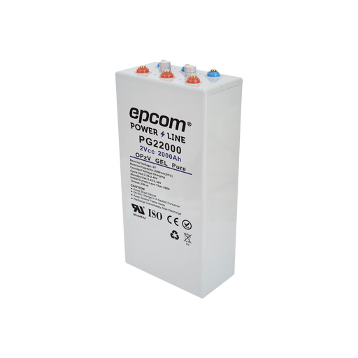 BATERÍA DE GEL PURO OPZV / 2 V @ 2,000 AH / CICLO PROFUNDO / PARA USO EN SISTEMAS DE ENERGÍA ININTERRUMPIDA.-Energía-EPCOM POWERLINE-PG22000-Bsai Seguridad & Controles