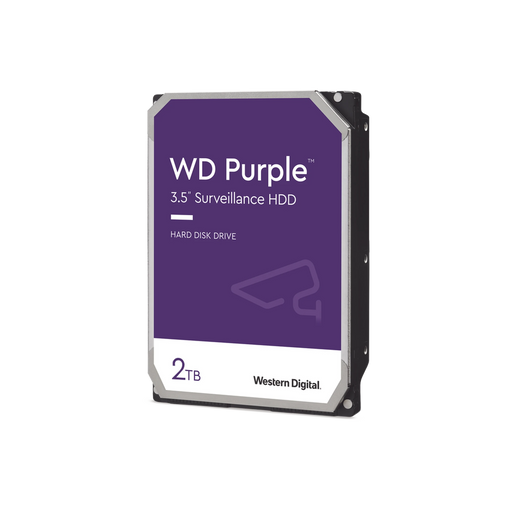 DISCO DURO PURPLE DE 2TB / 3 AÑOS DE GARANTÍA / PARA VIDEOVIGILANCIA-Servidores / Almacenamiento / Cómputo-Western Digital (WD)-WD23PURZ-Bsai Seguridad & Controles