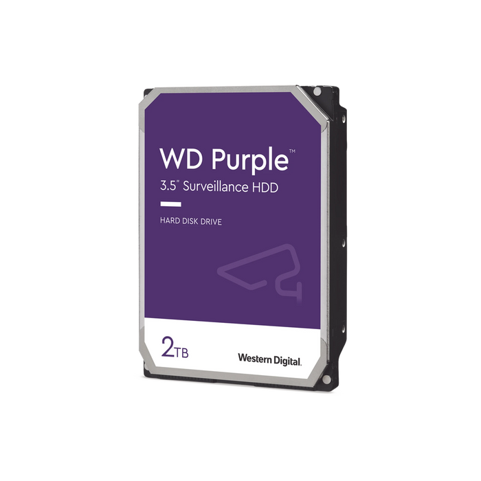 DISCO DURO PURPLE DE 2TB / 3 AÑOS DE GARANTÍA / PARA VIDEOVIGILANCIA-Servidores / Almacenamiento / Cómputo-Western Digital (WD)-WD23PURZ-Bsai Seguridad & Controles