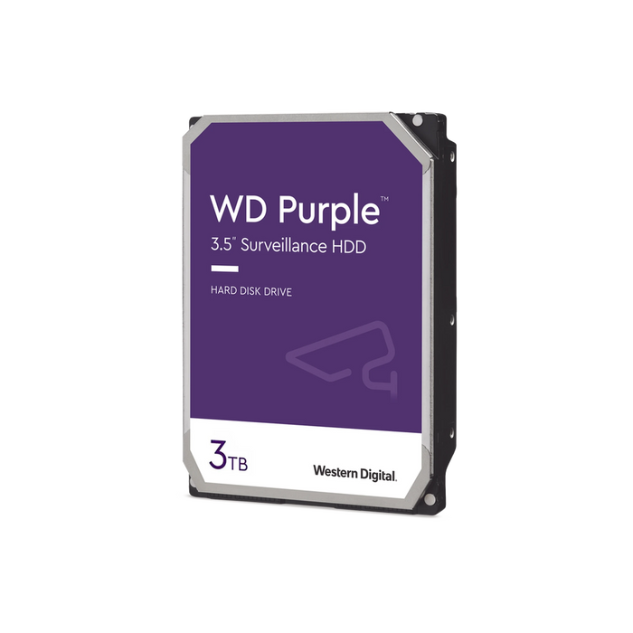 DISCO DURO PURPLE DE 3TB / 3 AÑOS DE GARANTÍA / PARA VIDEOVIGILANCIA-Servidores / Almacenamiento / Cómputo-Western Digital (WD)-WD33PURZ-Bsai Seguridad & Controles