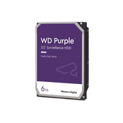 DISCO DURO PURPLE DE 6TB / 3 AÑOS DE GARANTÍA / PARA VIDEOVIGILANCIA-Servidores / Almacenamiento / Cómputo-WESTERN DIGITAL (WD)-Bsai Seguridad & Controles